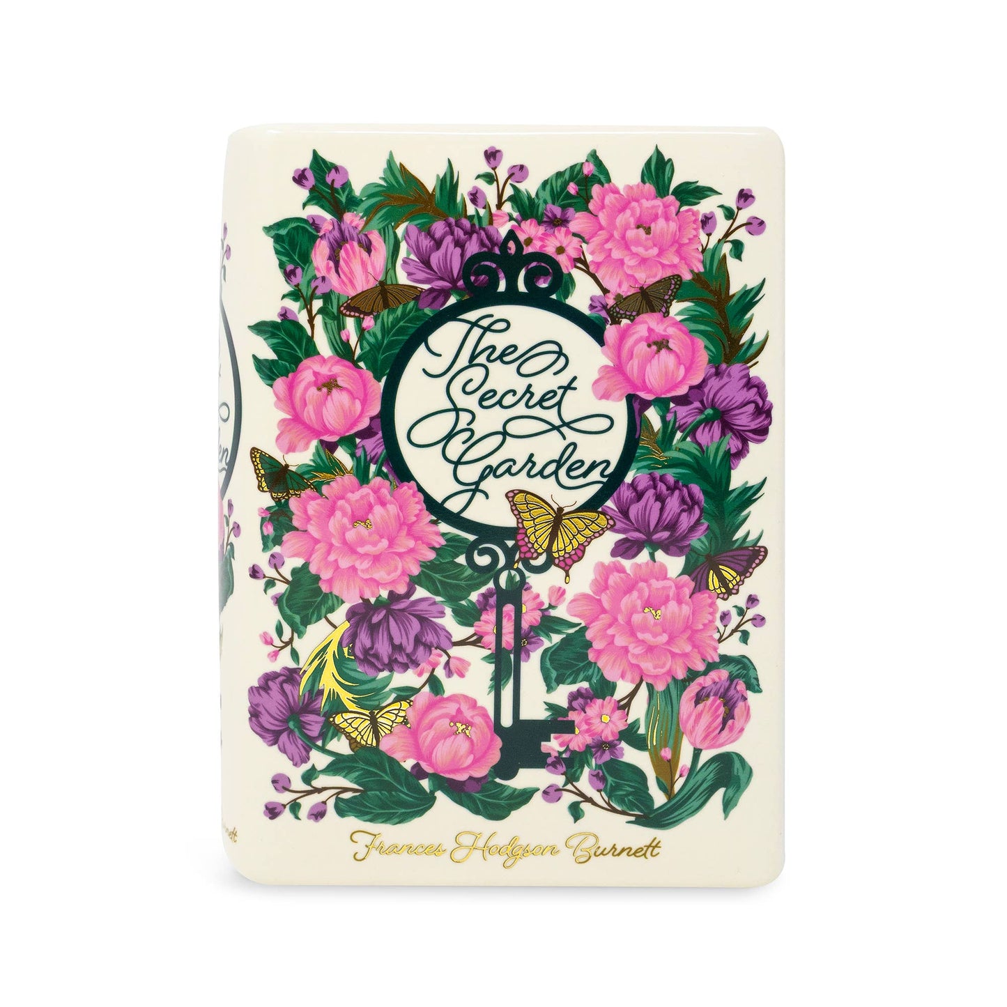 Large Book Shaped Vase, The Secret Garden 2