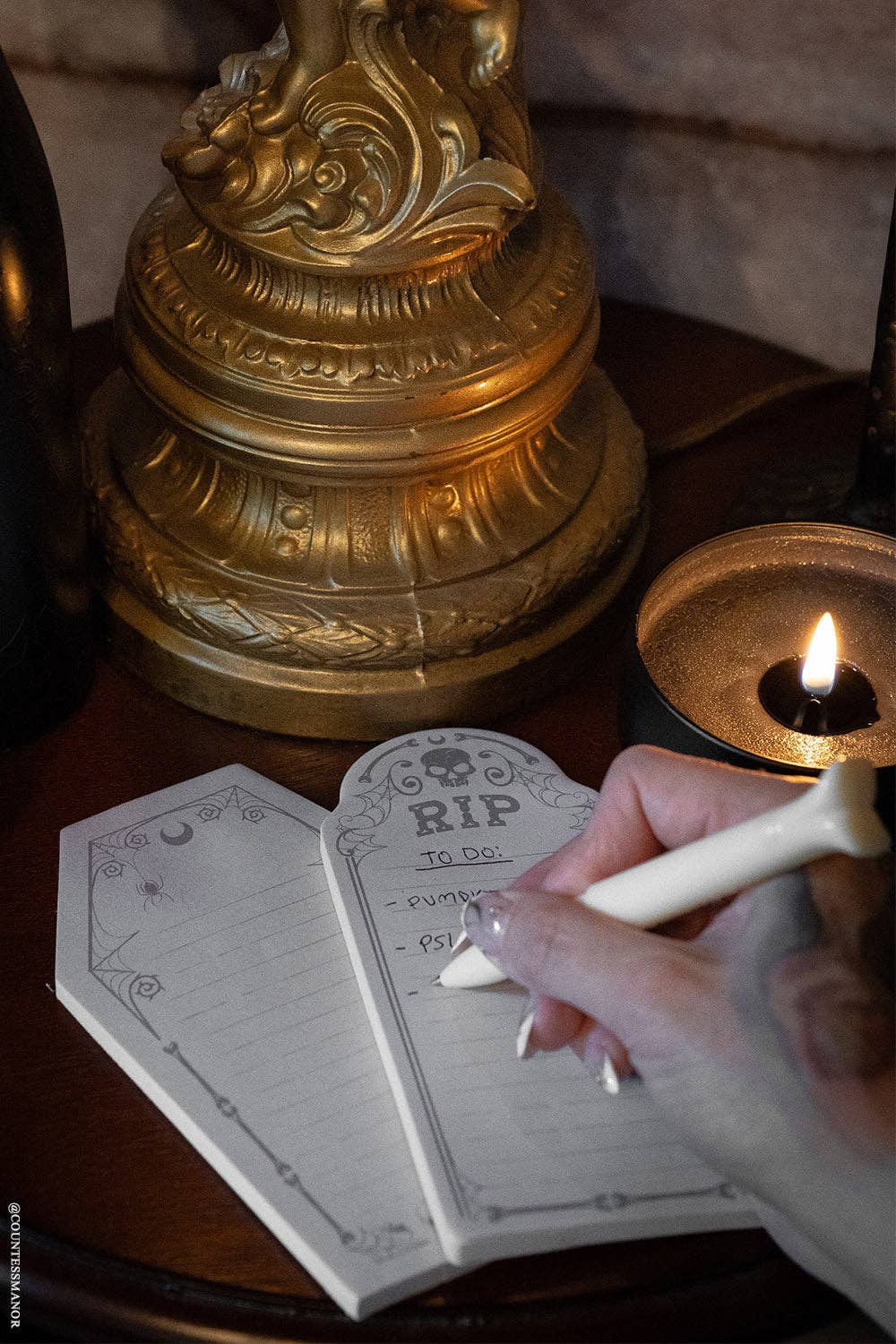 Grave Thoughts Tombstone Sticky Notes