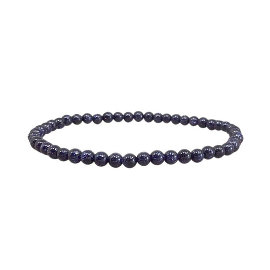 Blue Goldstone Crystal Bracelet