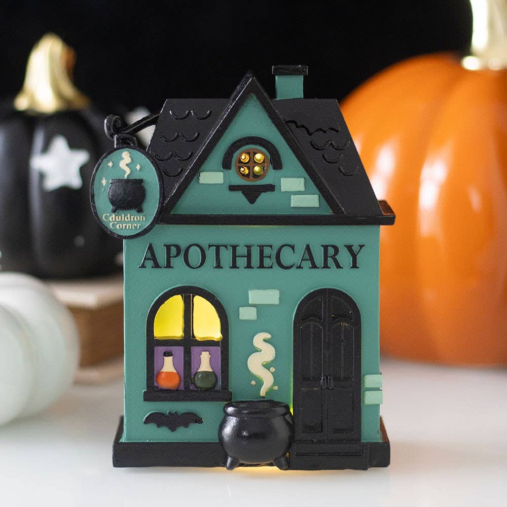 Apothecary Shop Halloween LED Light Up Decoration