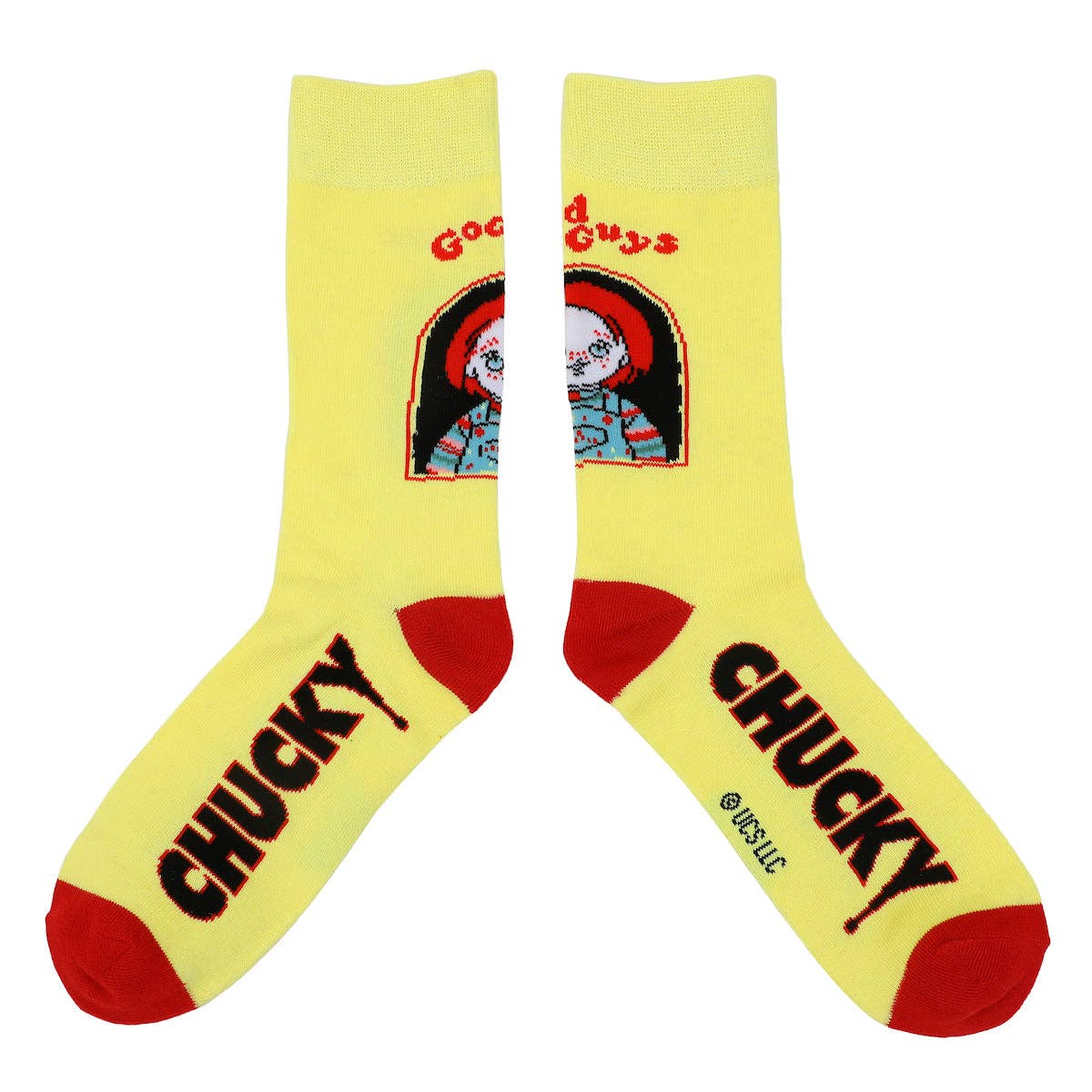Chucky Men's Horror Character Casual Crew Socks, 5-Pair Set
