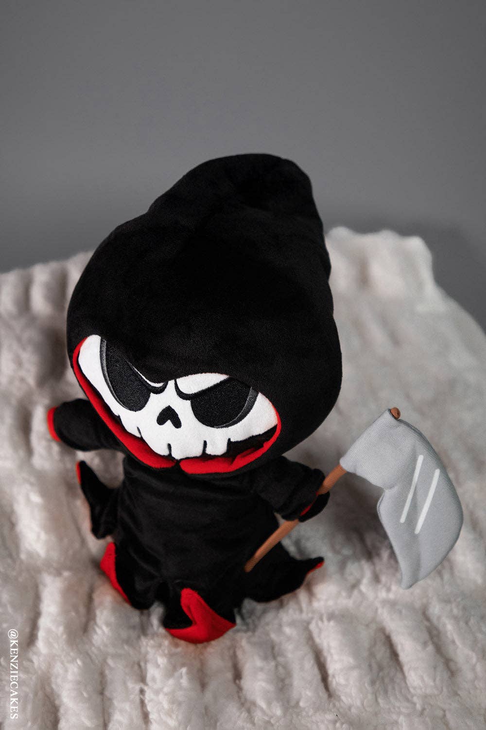 Grim Reaper Creeper Plush Toy Holiday Creepmas Gothmas Christmas Spooky Gift