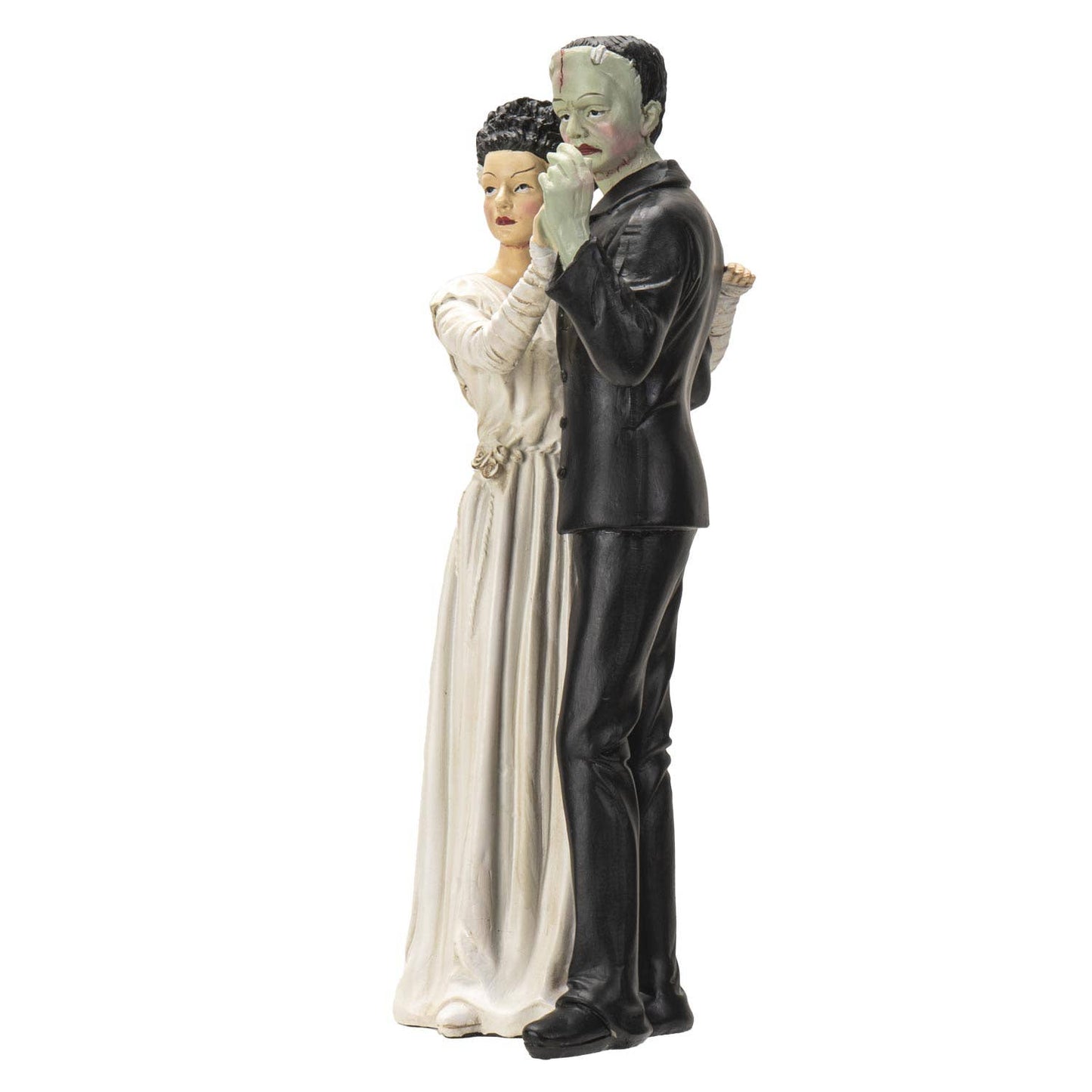 Estatua de Frankenstein y la novia