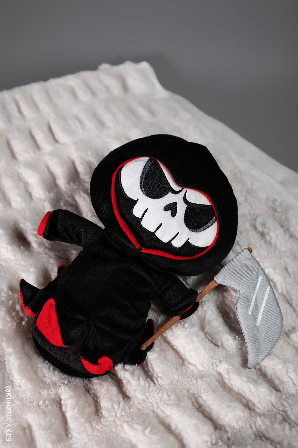 Grim Reaper Creeper Plush Toy Holiday Creepmas Gothmas Christmas Spooky Gift