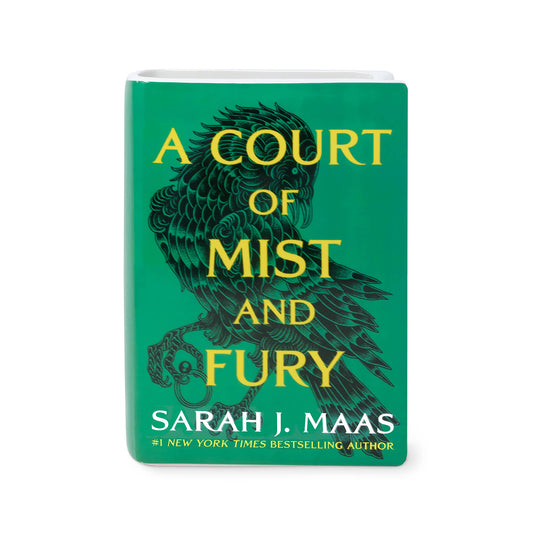 A Court of Mist and Fury Large Book Shaped Vase