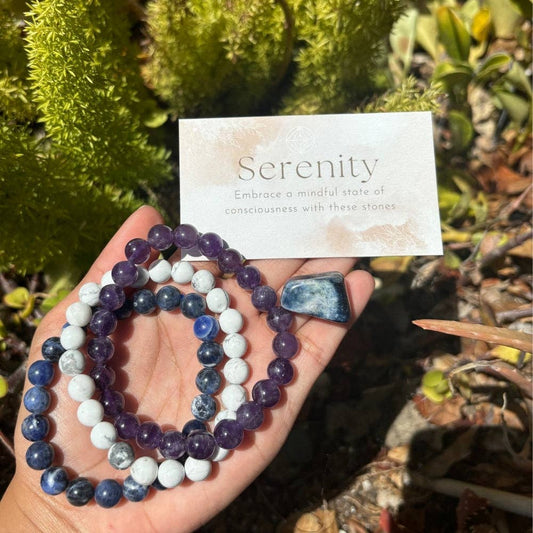 Serenity Intentions Bracelet Set
