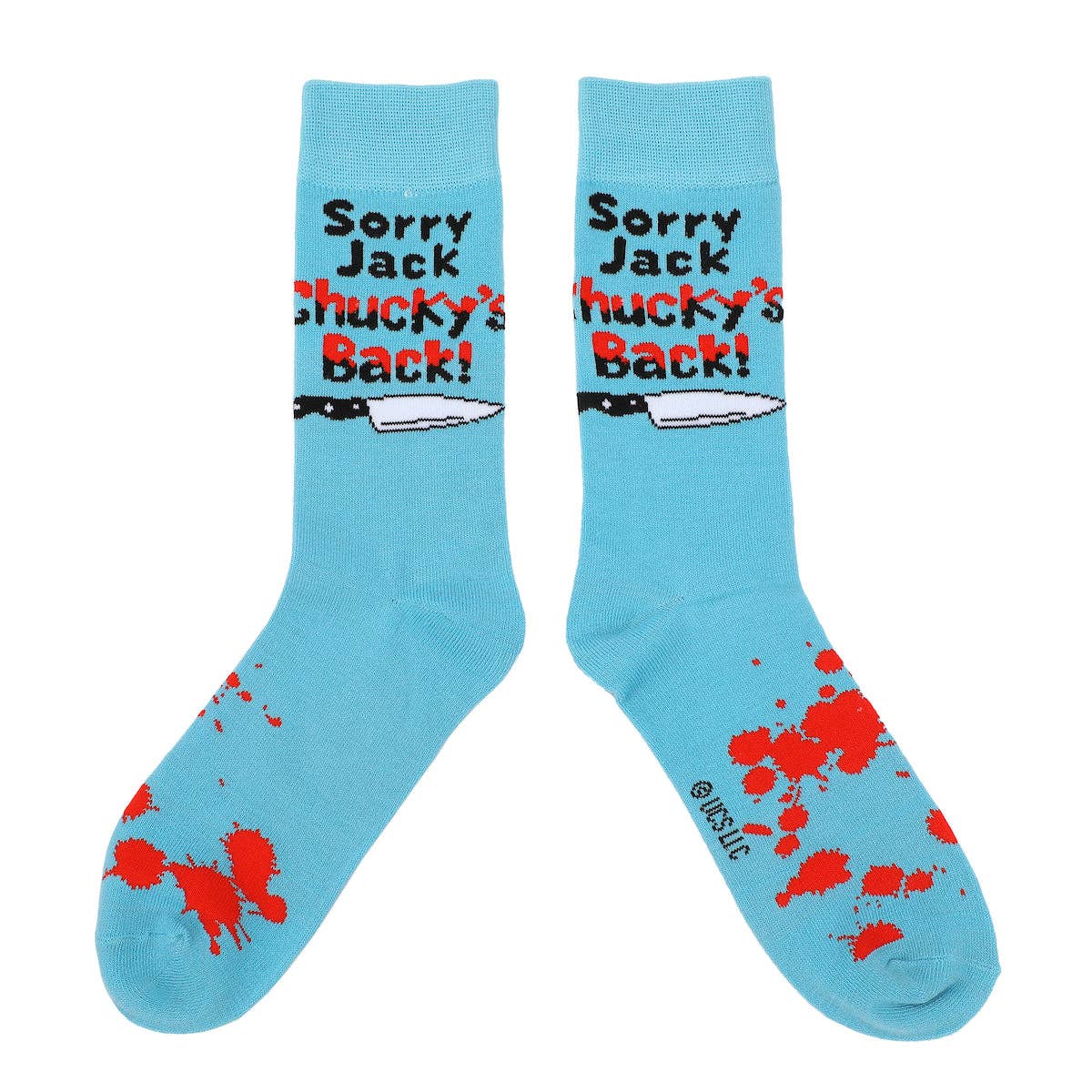 Chucky Men's Horror Character Casual Crew Socks, 5-Pair Set