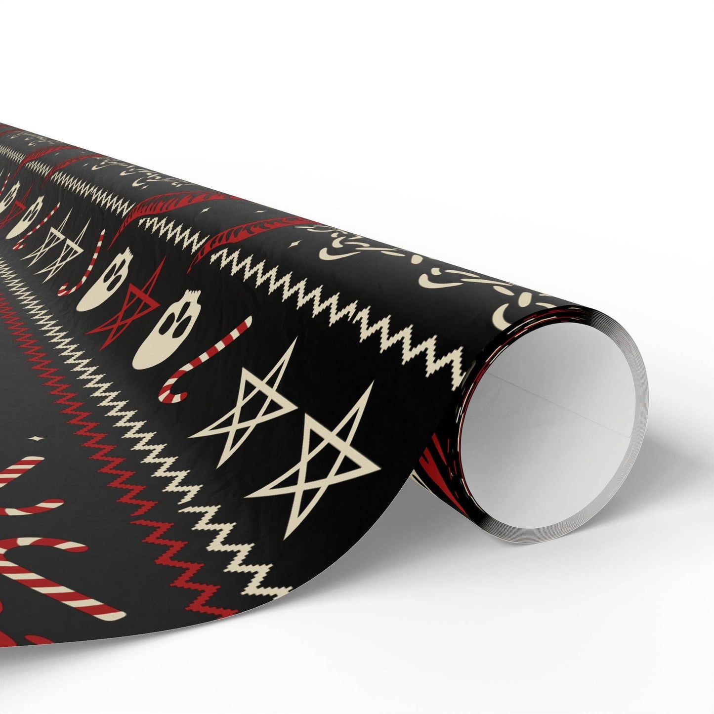 Christmas Horror Krampusnacht Gift Wrapping Paper Roll
