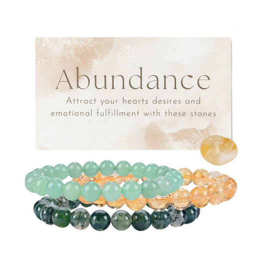 Abundance Intentions Bracelet Set