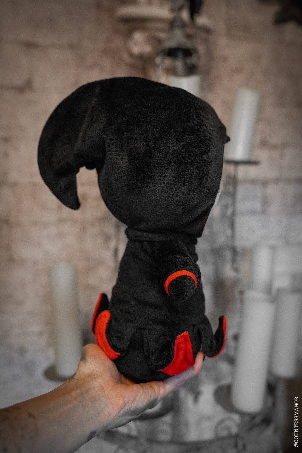 Grim Reaper Creeper Plush Toy Holiday Creepmas Gothmas Christmas Spooky Gift