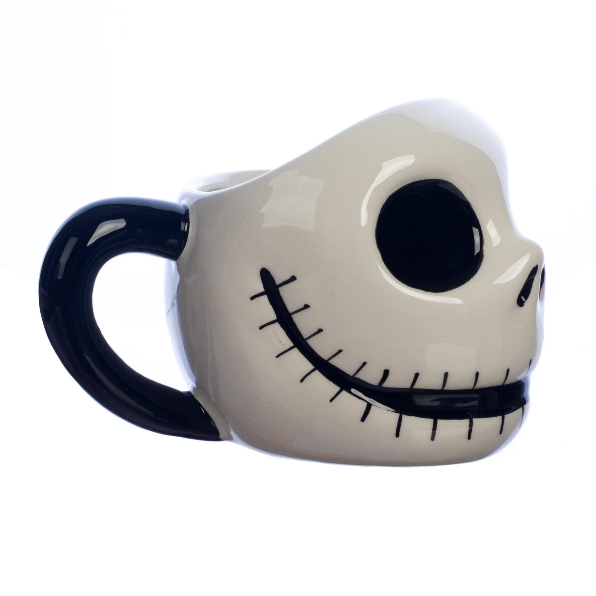 Disney Nightmare Before Christmas Jack Skellington Sculpted Ceramic Mug