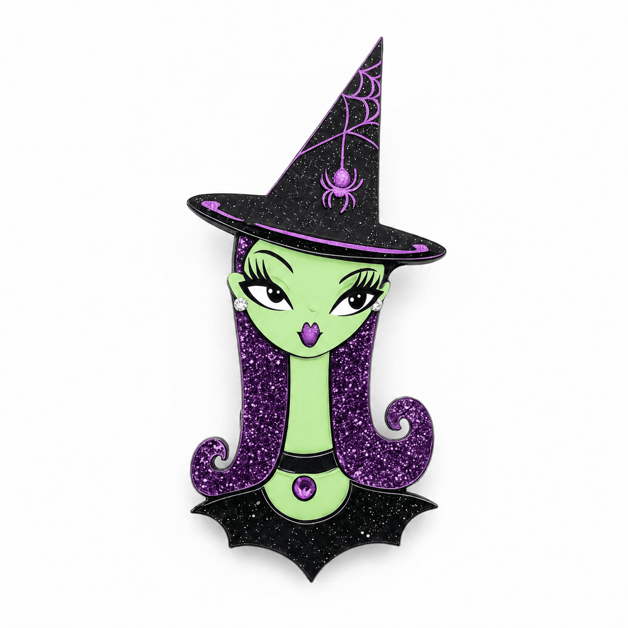 Hex Appeal Spooky Doll Brooch