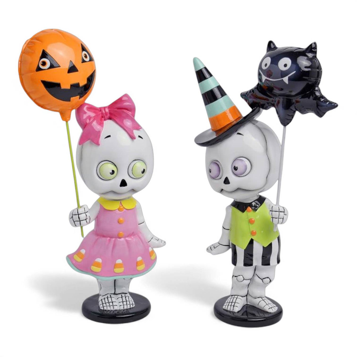 Ghoulish Goodies Skeleton Kids 13.5in Set of 2
