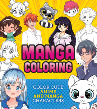 Manga Coloring Book Anime