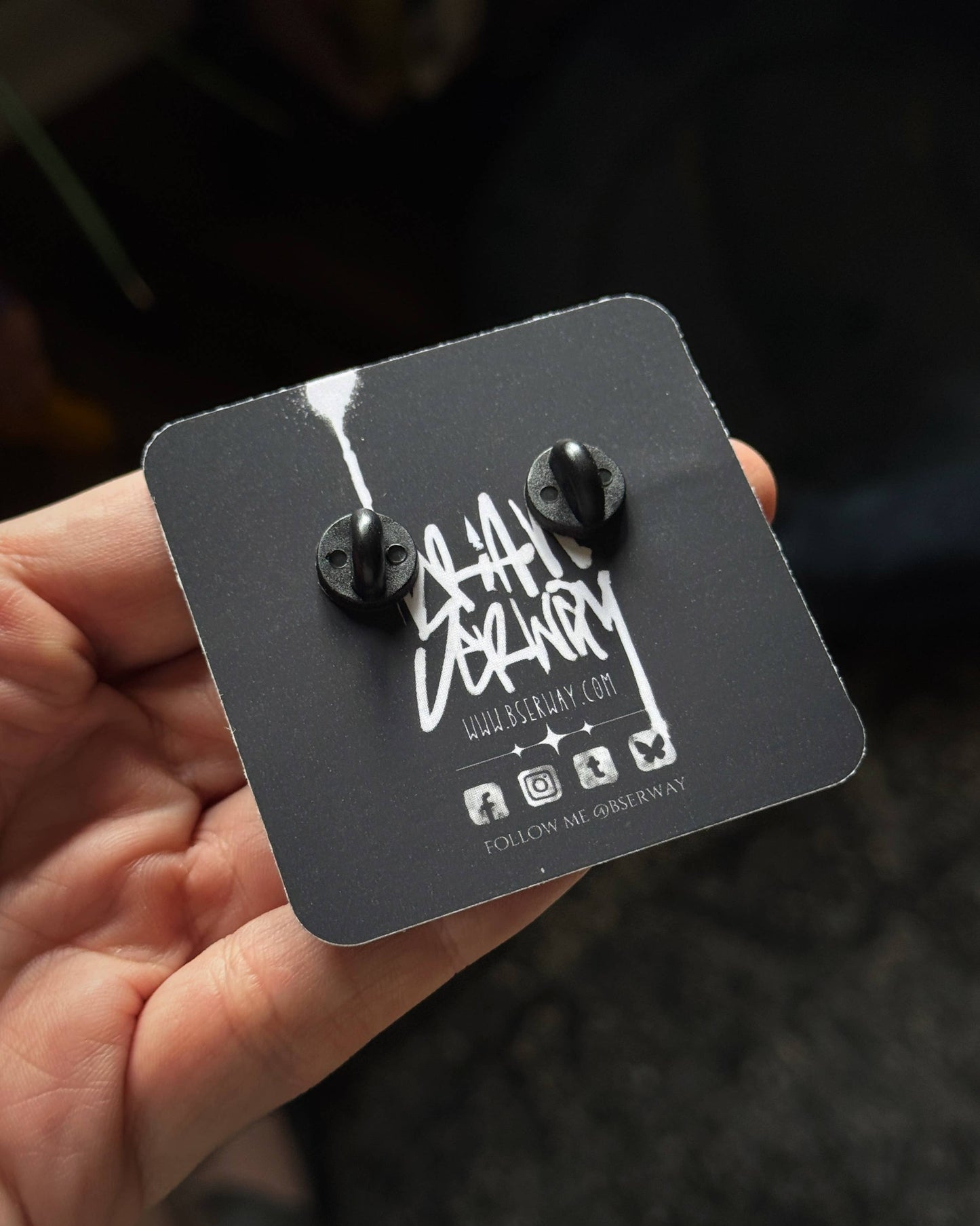 Mystic Bat Enamel Pin