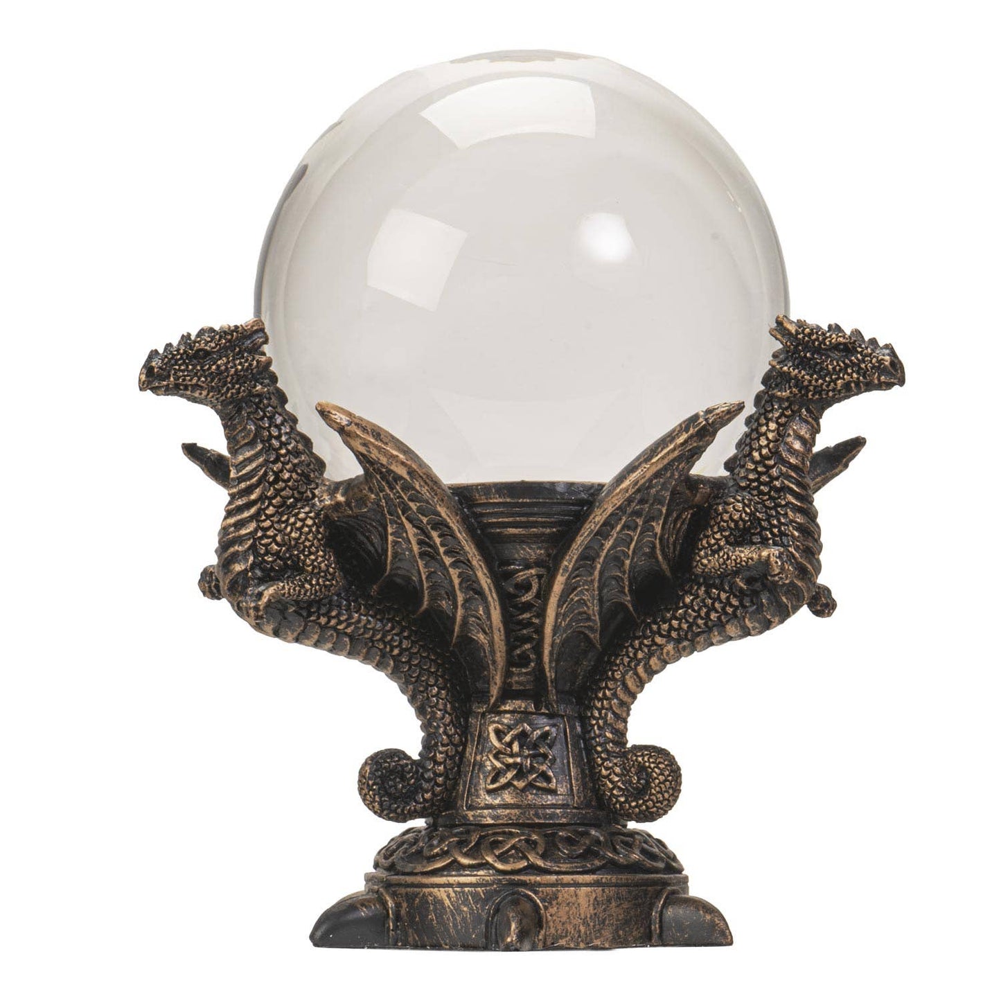 Dragon Gazing Crystal Ball