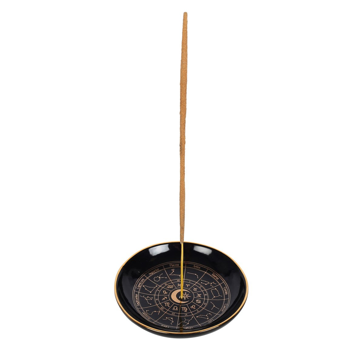 Astrology Wheel Incense Stick Holder Burner Plate Dish