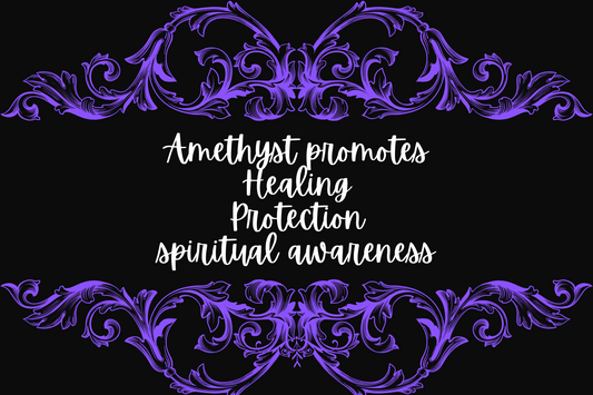 Amethyst Crystal Tumbled Hand Stone