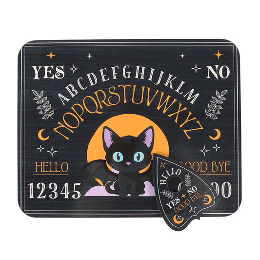 Whimsigoth Black Cat Gothic Talking Board