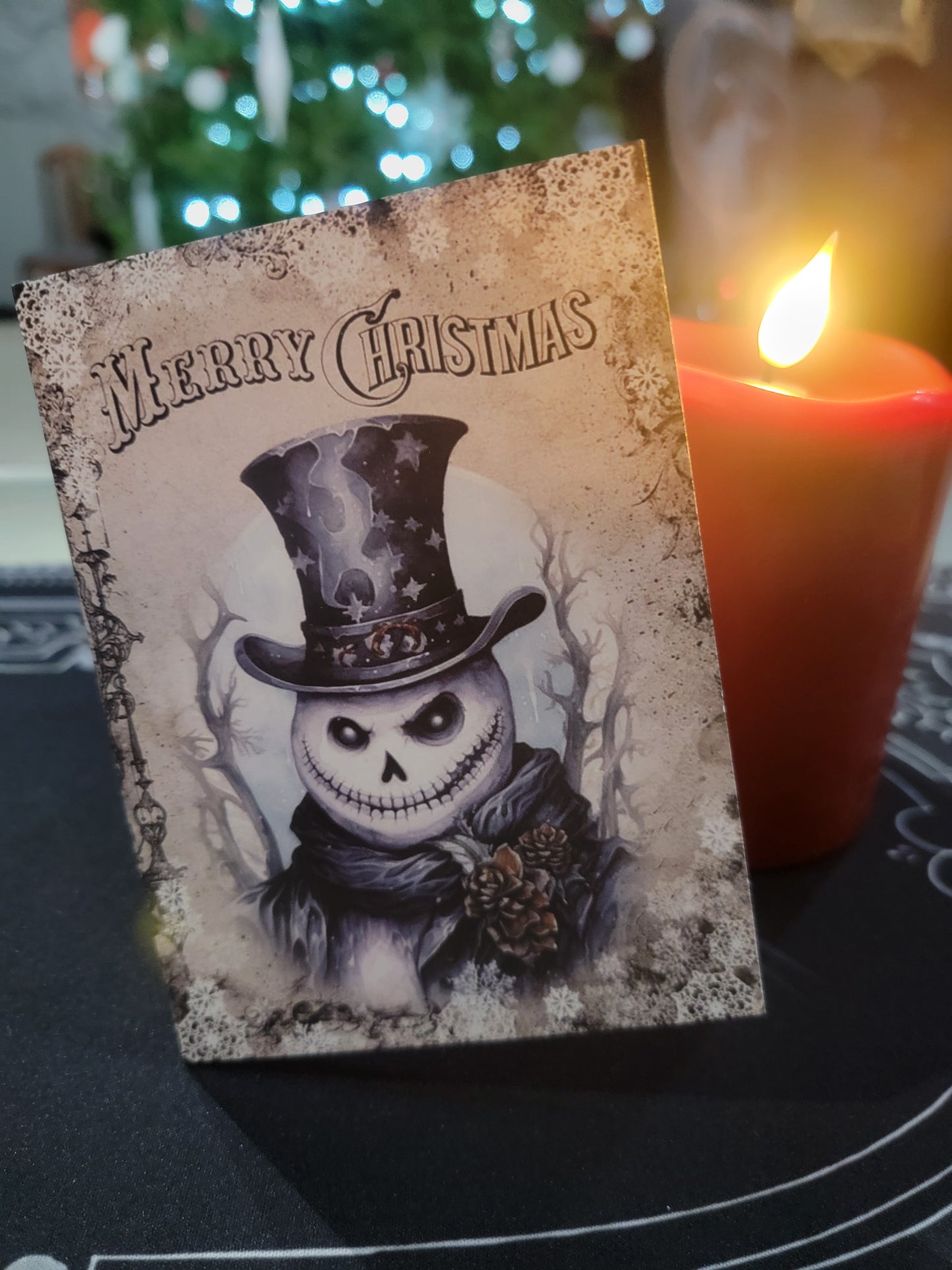 Gothic Christmas Card