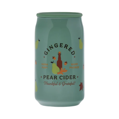 Gingered Pear Cider Pop Large Candle