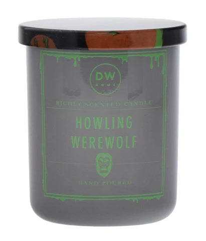 Howling Werewolf - Mini Glass Candle