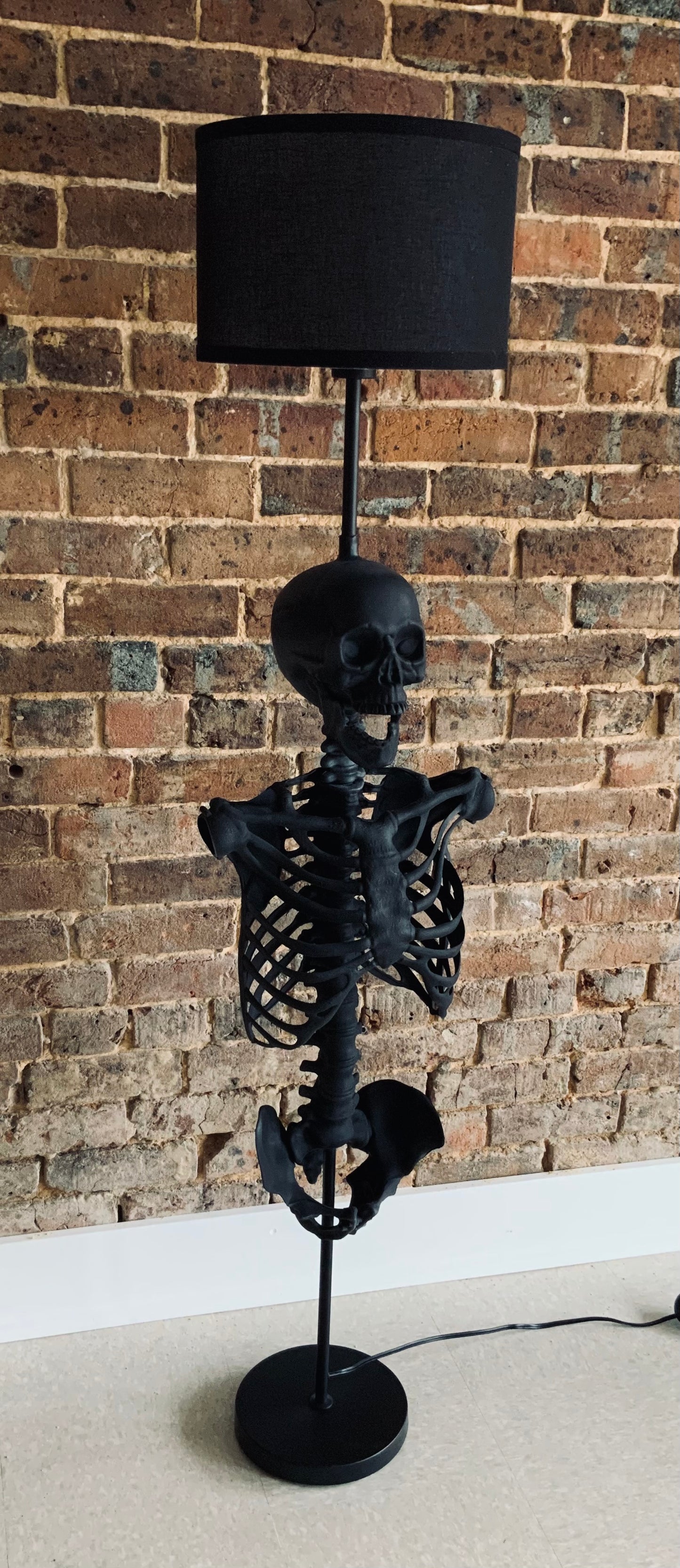 Handmade Skeleton floor lamp