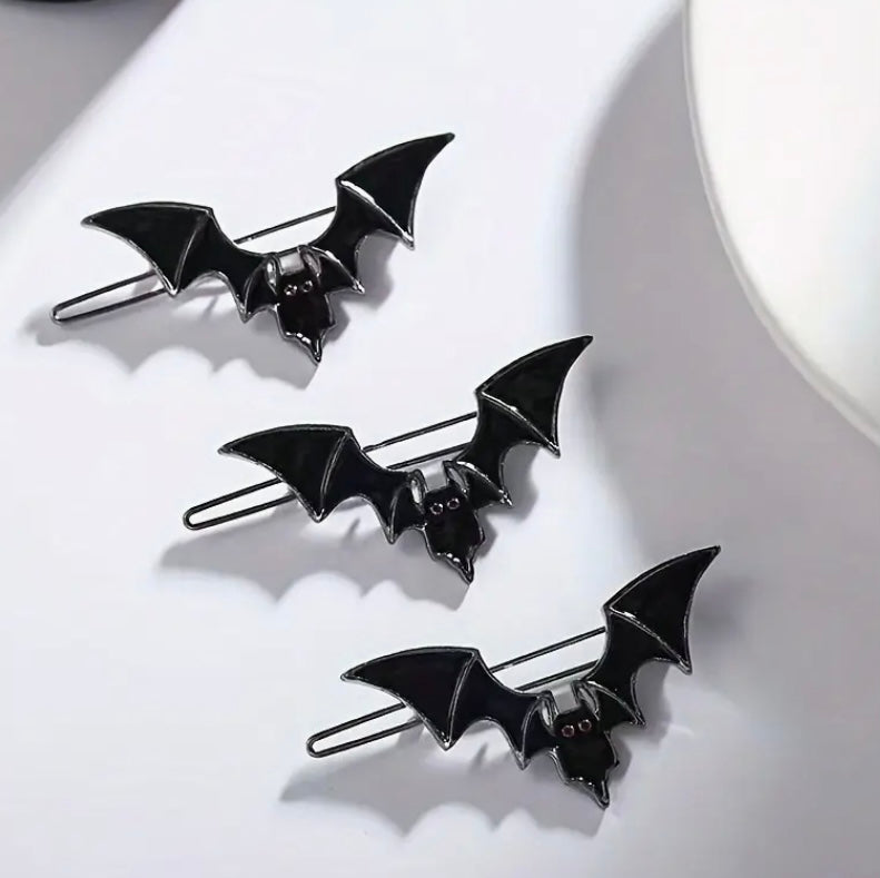 Bat hairclips set