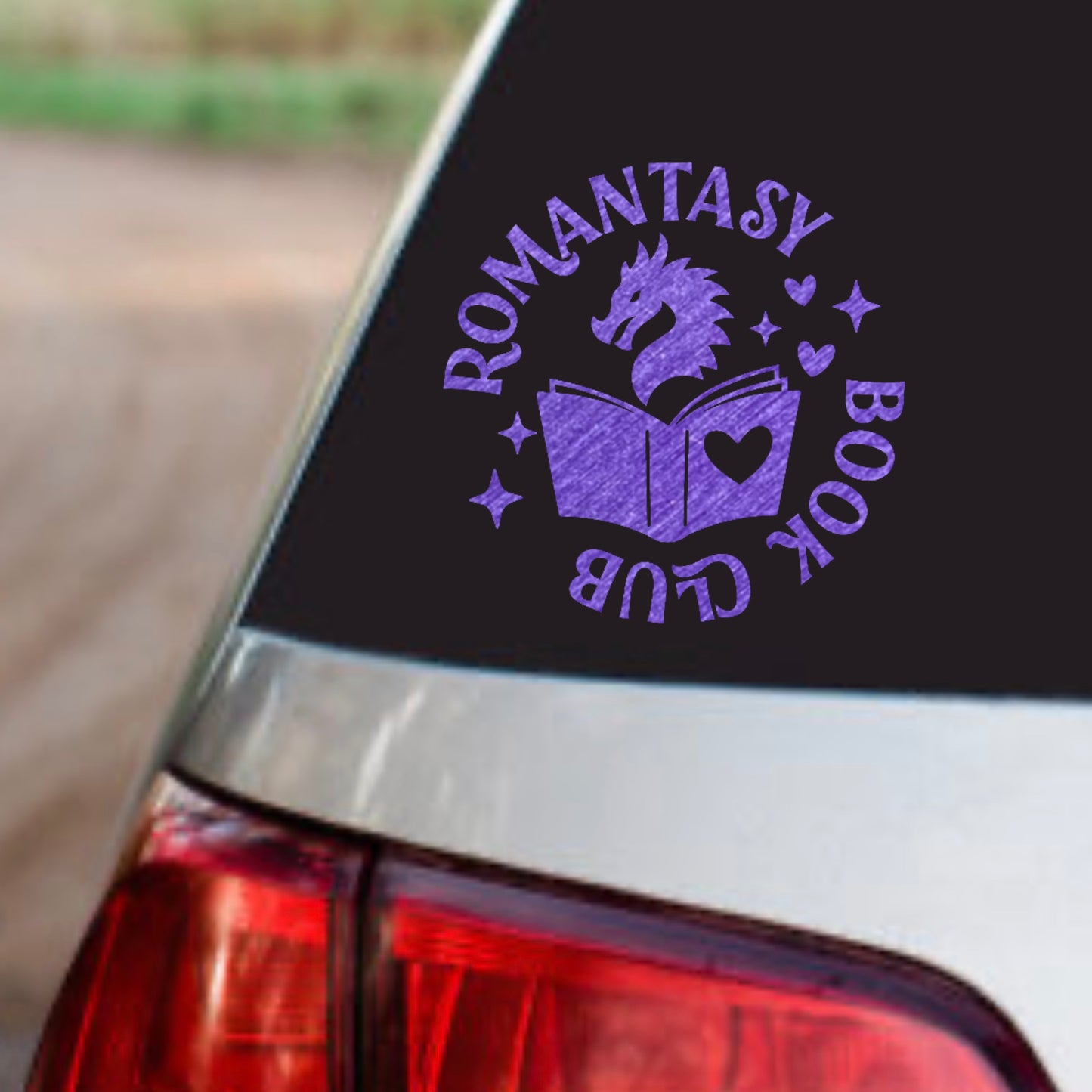 Romantasy Book Club Vinyl Sticker Decals for Cars, Water bottles, kindle and more