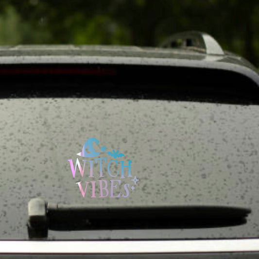 Witch Vibes Vinyl Sticker Decals for Cars, Water bottles, kindle and more