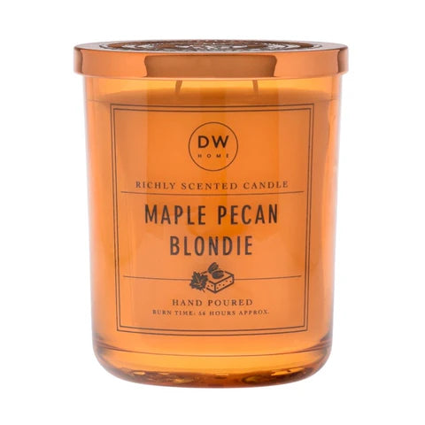 Maple Pecan Blondie Large Glass Candle