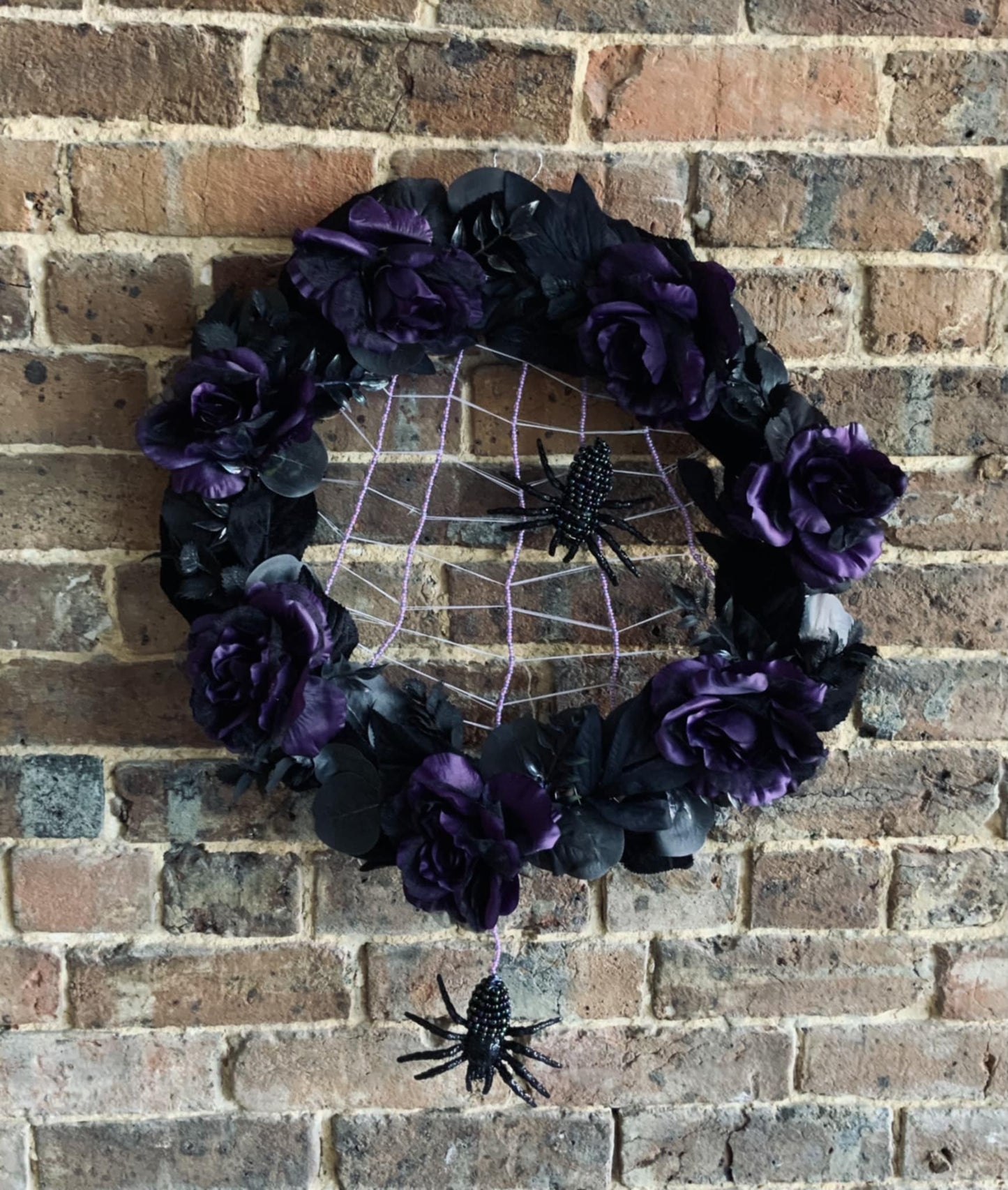 Creepy crawly wreath