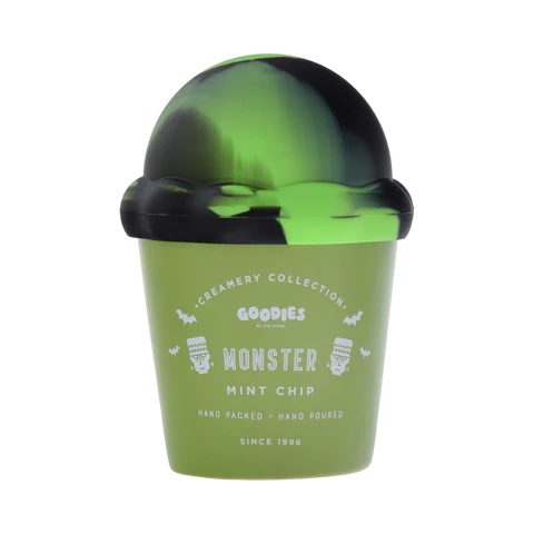 Monster Mint Chip Milkshake Ceramic Candle