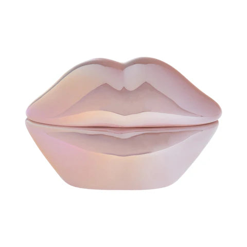 POUTY LIPS - Perfect for Valentines Day Pretty in Peony Glass Candle