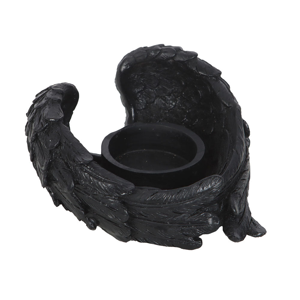 Raven Wings Tealight Candle Holder