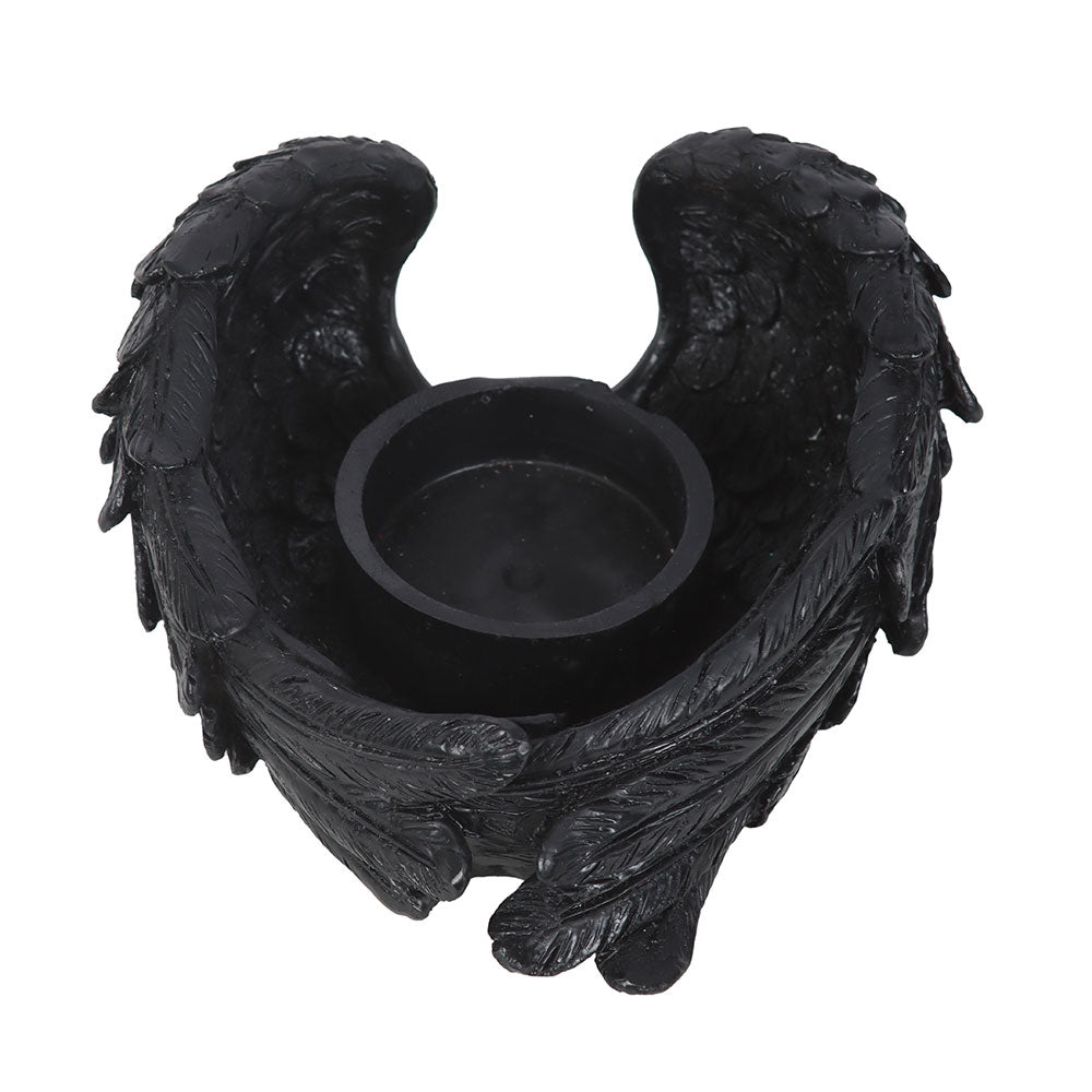 Raven Wings Tealight Candle Holder