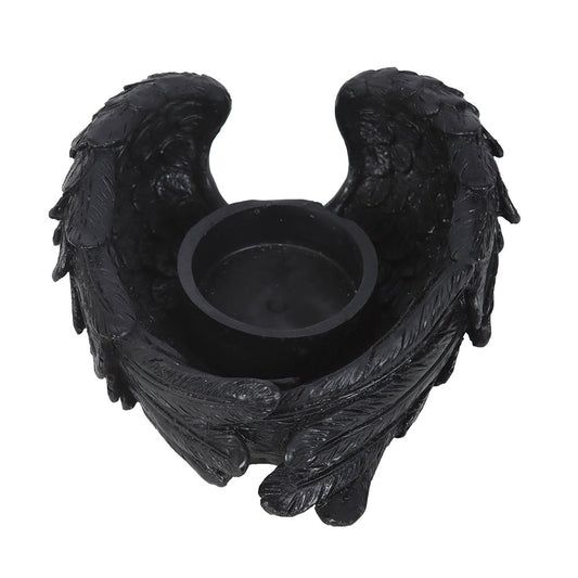 Raven Wings Tealight Candle Holder