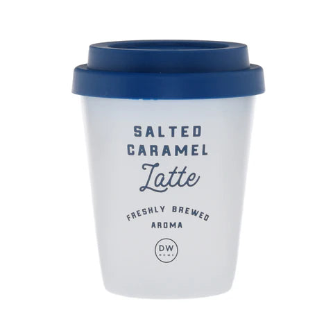 Salted Caramel Latte Coffee Mug Candle