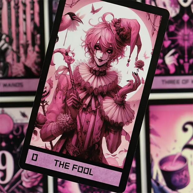 Pink Gothic Tarot Cards