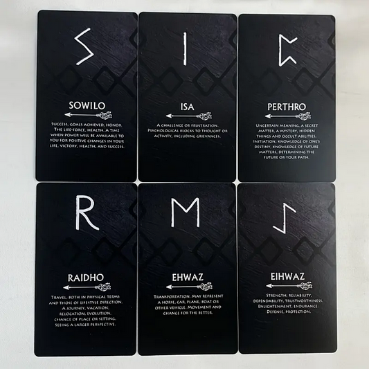 Black Runes Oracle Deck