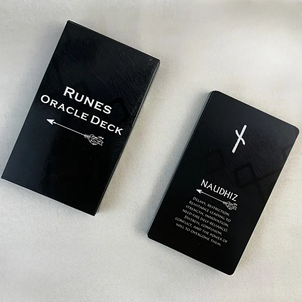 Black Runes Oracle Deck