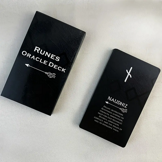 Black Runes Oracle Deck