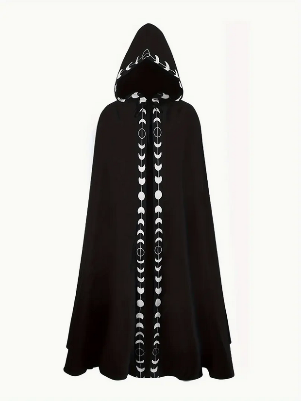 Medieval Style Men's Hooded Cloak