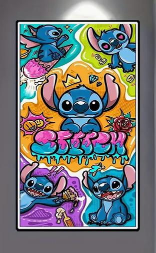 Graffiti Stitch diamond art painting kit