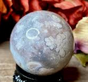 Cherry blossom agate Crystal Sphere