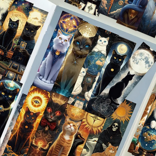 Dark Fantasy Cat Bookmark