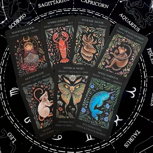 Wild Whiskers Spirit Animal Tarot Card Deck