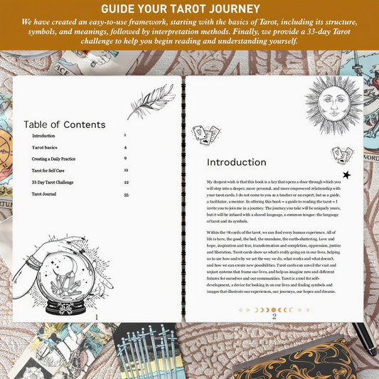 Introduction to Tarot Guide and Workbook