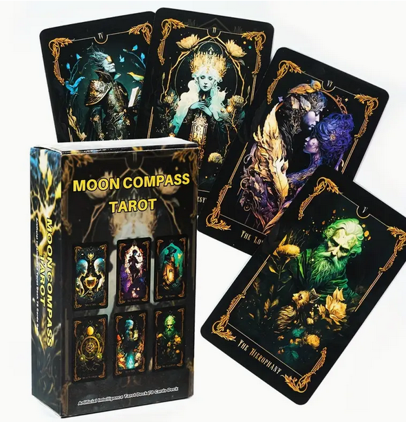 Moon compass tarot 78 card tarot deck