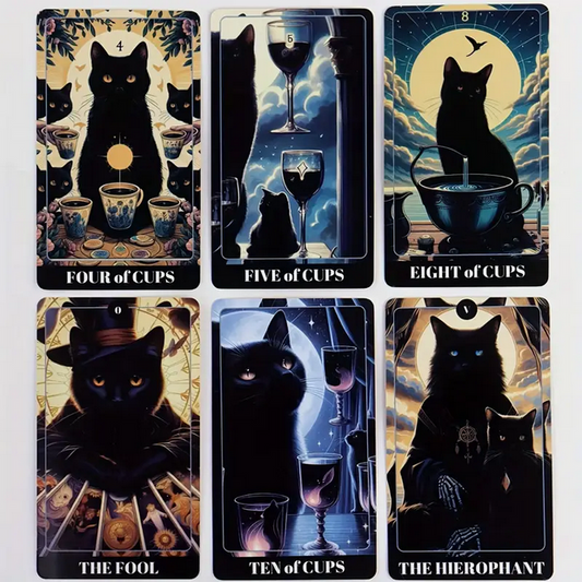 Black Cat Tarot Card Deck